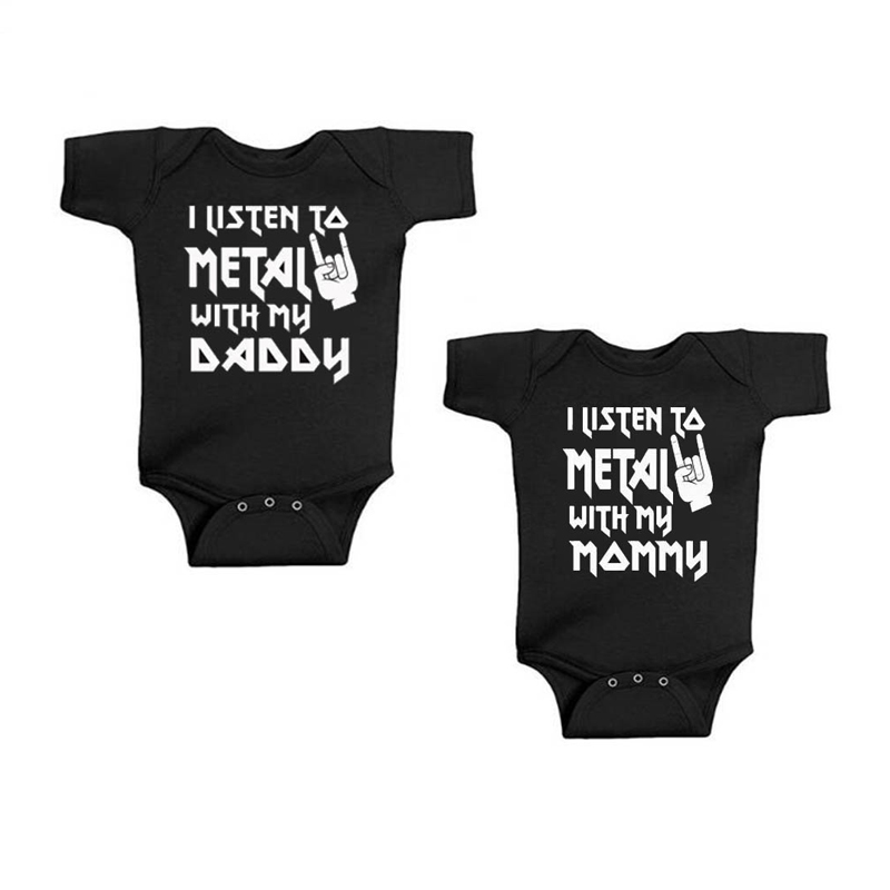 Baby Products Essential - I Listen to Metal with My