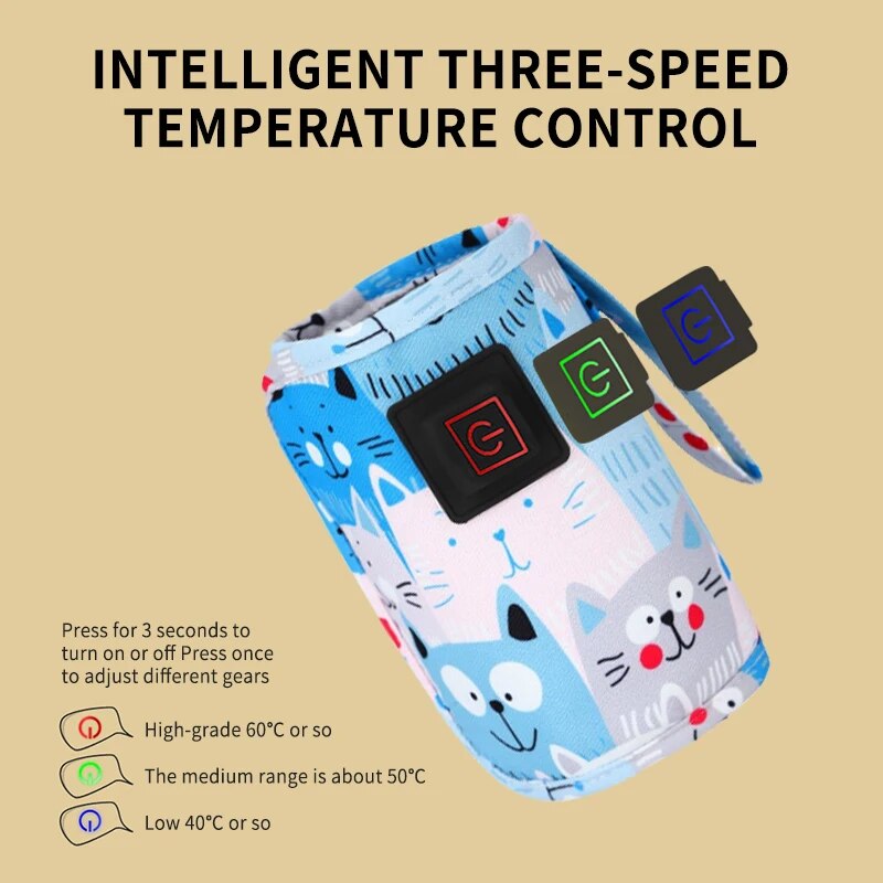 Calentador de leche USB, tempe - Portable Bottle Warmer reseña y precio